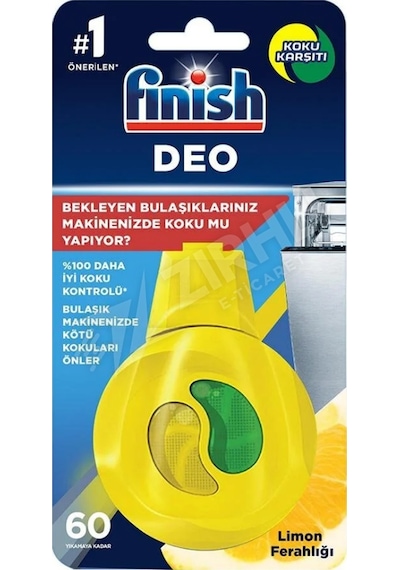 3 Adet Finish Deo Tekli 60 Yk. Limon Ferahlığı