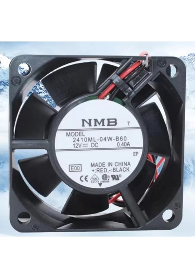 Nmb-mat 2410ml-04w-b60-dq4 ,60x25mm 12vdc 25-cfm 2-kablo Fan
