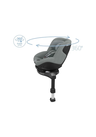 MaxiCosi Mica 360 Pro İSize Dünyanın İlk Kızaklı, Araç Dışına Çıkabilen Adac'Lı İsofix'Li 360 Dönebilir Yatabilir 018 Kg Bebek Oto Koltuğu Authentic Grey