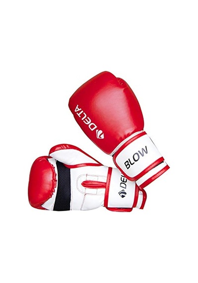 Delta Blow Dura-strong Boks Eldiveni,kırmızı,10 Oz Açık Pembe
