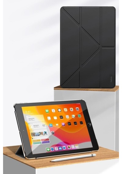 Apple Uyumlu iPad Pro 11 2021 3.nesil Kalemlikli Standlı Katlanır Kılıf Diğer,