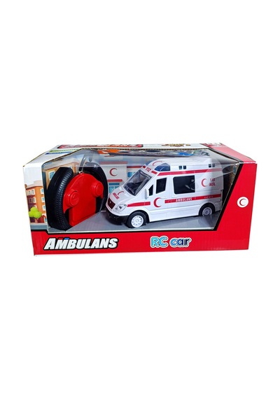 Uzaktan Kumandalı Full Fonksiyon Ambulans Işıklı 17 Cm Ambulans
