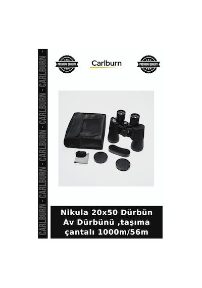 Nikula 20x50 Dürbün Av Dürbünü ,taşıma Çantalı 1000m/56m Seyahat Aracı Keşif Aleti Açık Hava Diğer