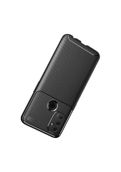 One Plus Nord N100 Kılıf Zore Negro Karbon Tasarım Silikon Kılıf