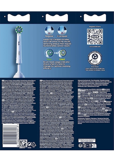 Oral-B Pro Cross Action Diş Fırçası Yedek Başlığı 9'lu