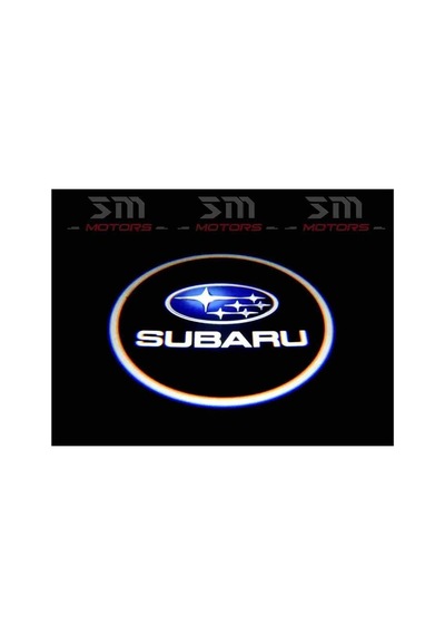 Subaru Kapı Altı Led Aydınlatma Araç Logolu