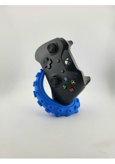 Xbox Kontrolcüsü İçin Ahtapot Temalı Stand Şık Ve Dayanıklı Mavi