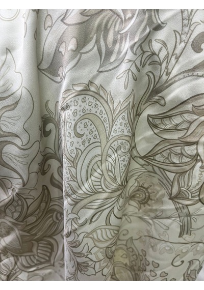 Tarzını Seç Vintage / Cupra Saten Aksesuar Şal Atkı Estascraf 180x70cm