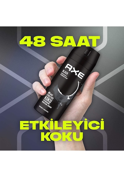 Axe Black Frozen Pear&Cedarwood Scent Erkek Sprey Deodorant 150 ML