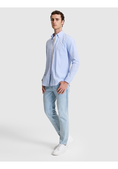 Pierre Cardin Erkek Mavi Gömlek Desenli 50320890-vr036