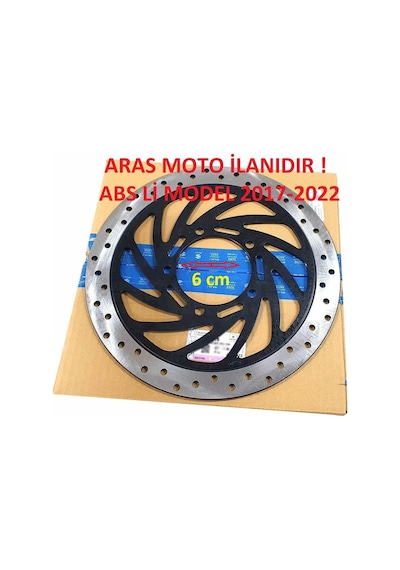 Bajaj Pulsar Ns 200 -rs 200 Ön Fren Diski Abs Li 2017-2022 Uyumlu Euro 4 -arasmoto
