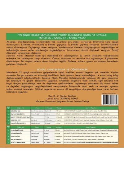 Sanatsal Klasik Masallar - Nandi'Nin Oyunu ( Üç Kitap)
