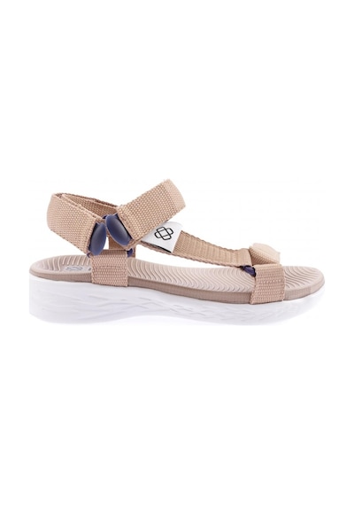 Dgn 103-23y Kadin Bantli Cirtli Sandalet 103-2265-R0152 Bej