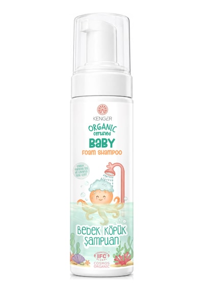 Organik Bebek Köpük Şampuan 200 Ml