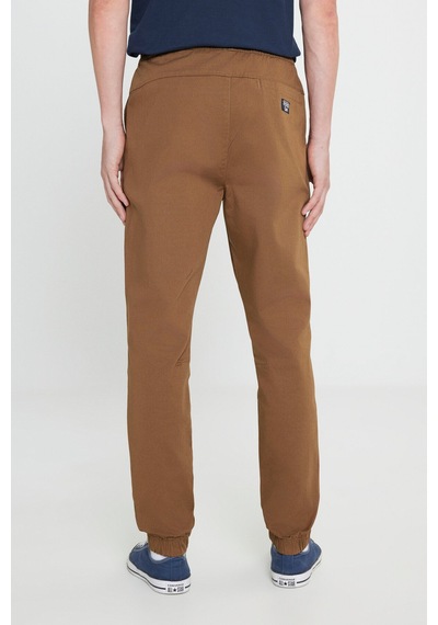 Lee Regular Fit Normal Kesim Normal Bel Dar Paça Camel Jogger Pantolon Camel-lm04008211