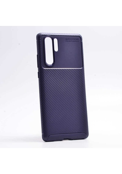 Adige Huawei P30 Pro Kılıf Negro Karbon Desen Silikon