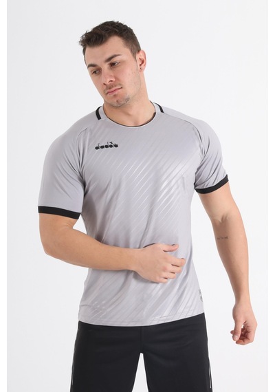 Diadora Elite Antrenman T-Shirt Gri