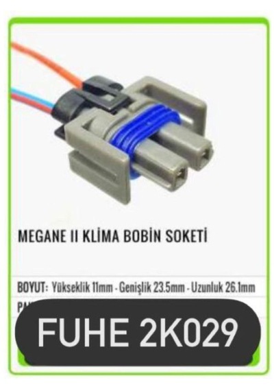Fhe 2k029 Megane Iı Klima Bobin Soketi