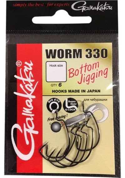 Gamakatsu Worm 330 Bottom Jigging  4 Olta Iğnesi