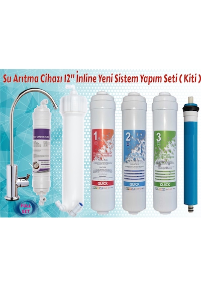 Sulook Su Arıtma Cihazı Yapım Seti-Full Set-Yapım Kiti