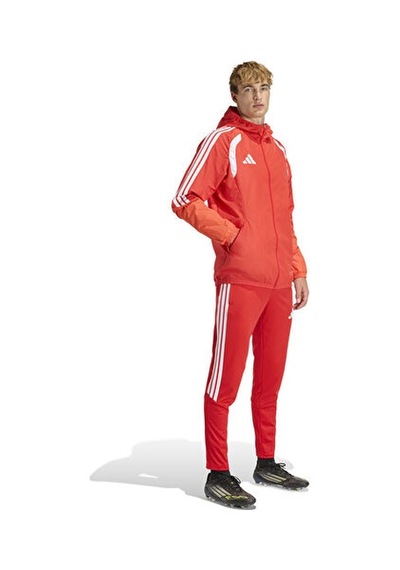 Adidas Tiro26c Aw Jkt Erkek Futbol Antrenman Yağmurluk Kb0142 Kırmızı