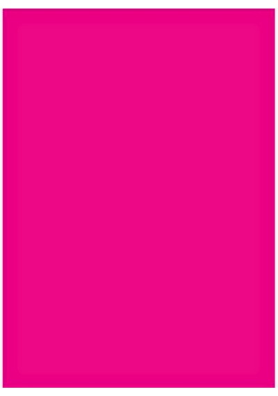 130 Gr. Kalın Fosforlu Fon Kartonu 50x70 Cm 5 Adet - Pembe