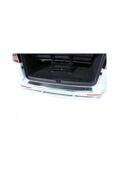 Volkswagen Multivan T5.5 Arka Tampon Eşiği Krom Formlu 2010 ve
