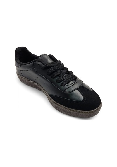 Retrowalk Siyah Retro Rahat Kadın Sneaker Spor Ayakkabı Siyah