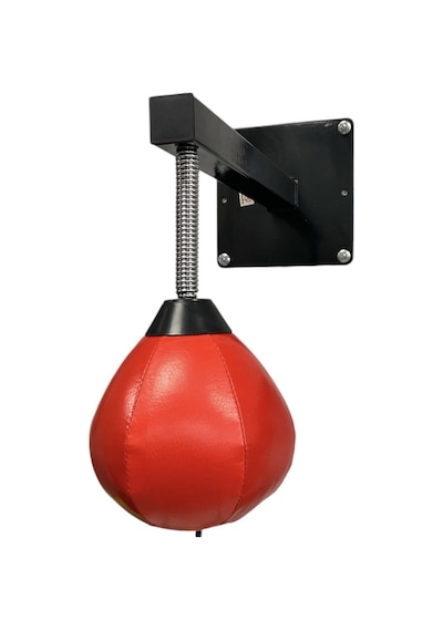 Hepitop Hız Refleks Topu Duvar Tipi Pencikbol Boks Topu Kırmızı