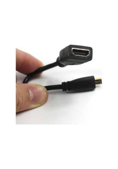 Micro Mikro Hdmi Çevirici Dönüştürücü Adaptör Kablosu 15cm