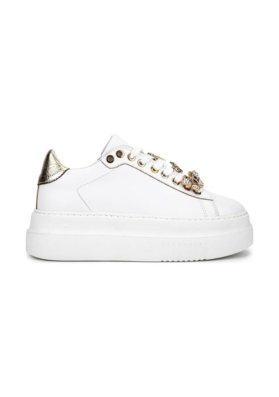 Tamer Tanca Kadın Suni Deri Beyaz Sneakers & Spor Ayakkabı 1009 2210 Bn Ayk Sk25-26 Beyaz Anl Beyaz