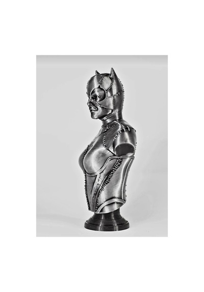Catwoman Cat Woman Kedi Kız Büst Figür 10 Cm