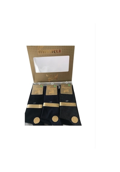 Mısırlı Gold Mevsimlik Bambu Erkek Çorap Dikişsiz 12 Çift