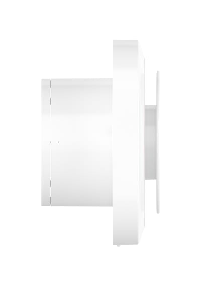 Round 100 10cm Banyo Tuvalet Havalandırma Fanı Sessiz Ve Yumuşak Hava Akışı