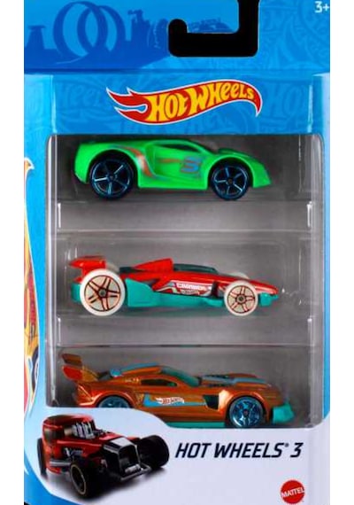 Hot Wheels Üçlü Araba Seti K5904