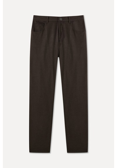 Mudo Erkek Erkek Kahverengi Slim Fit Pantolon 1264624