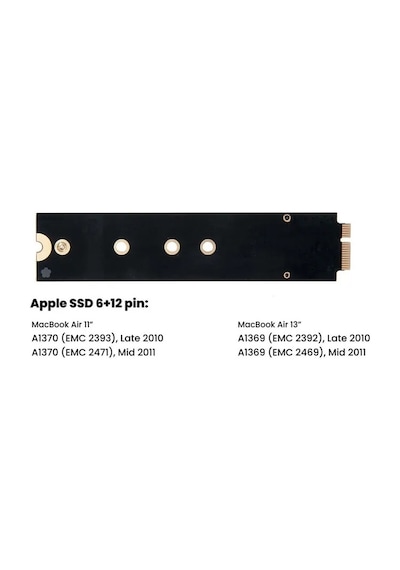 4879 M.2 Ssd To 18 6+12 Mac Çevirici Dönüştürücü Kart Adaptör