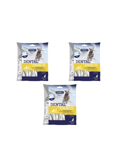 Dr. Clauders Dental Tavuklu Orta Irk Köpek Ödülü 170 Gr X 3 Adet