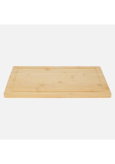 Tezgaha Geçmeli Bambu Kesme Tahtası 35x24 Cm Bambu