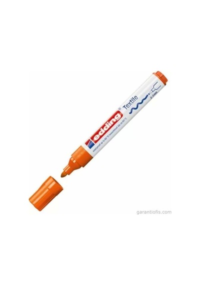 Edding 4500 Turuncu Kumaş Boyama Kalemi Tişört/tekstil Marker