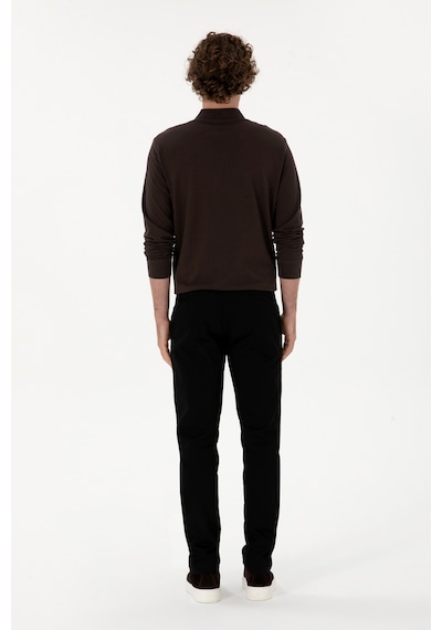 U.s. Polo Assn. Erkek Siyah Pantolon Kanvas-chino 50316831-vr046 Siyah