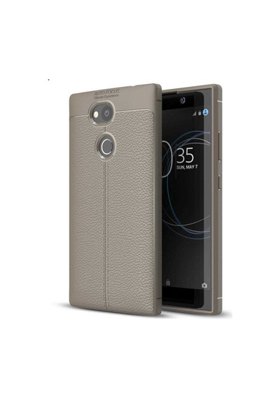 Sony Xperia L2 Kılıf Deri Tarzı Niss Silikon Case