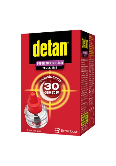 4 Adet Detan Süper Elektrolikit Yedeği 30 Gece