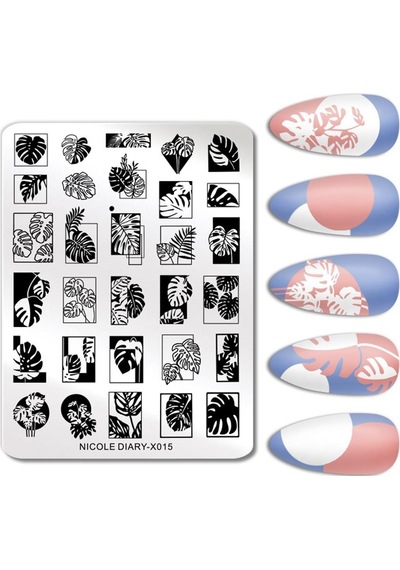 Nicole Diary Metal Stampa Tabakası X015 56262