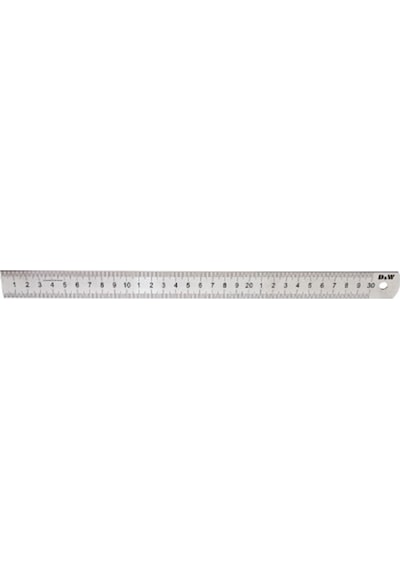 Dw Paslanmaz Çelik Cetvel 300 Mm