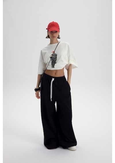 Mai Studios Co. Arles Siyah T-shirt Eşofman Takım Siyah