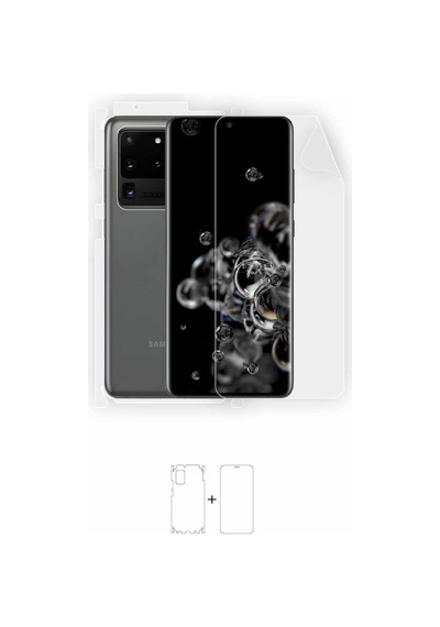 Samsung Uyumlu Galaxy S20 Ultra Ekran Koruyucu / Ön Arka Yan