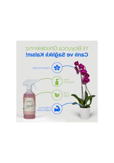 %100 Doğal Orkide Besini - Çiçeklendirici Ve Köklendirici Formül 500 Ml Diğer