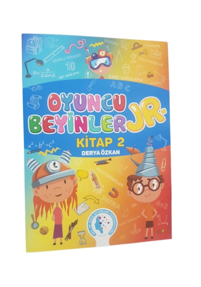 Tazof Oyuncu Beyinler Jr. Seviye 1-2 2 Kitap Bir Arada