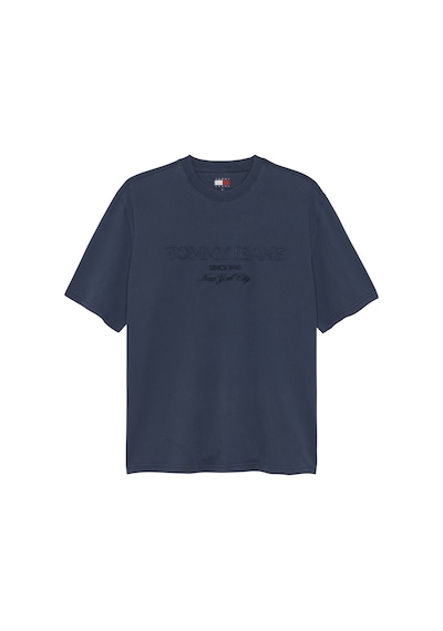 Tommy Hilfiger Tjm 90s New Classıcs Ss Tee Erkek Mavi T-shirt - Dm0dm22545
